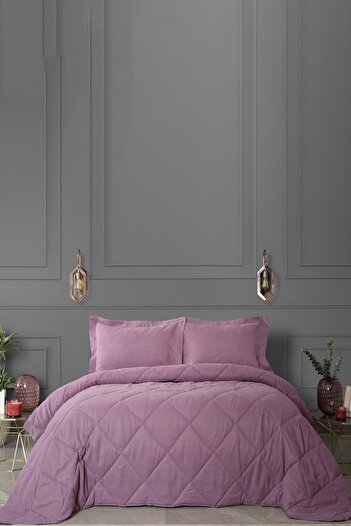 Karaca Home Glaze Gül Kurusu Private Çift Kişilik Comfort Set