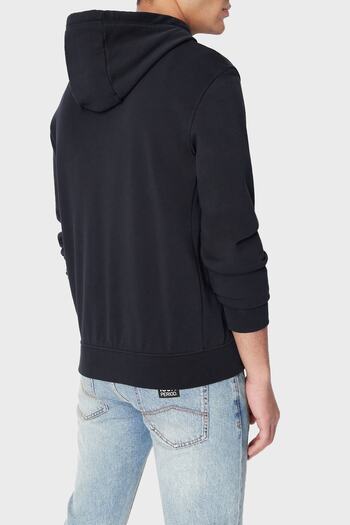 Armani Exchange Ανδρικό φούτερ - Κανονική εφαρμογή, κουκούλα, φερμουάρ, 100% βαμβάκι 8nzmpp Zj1zz 1510