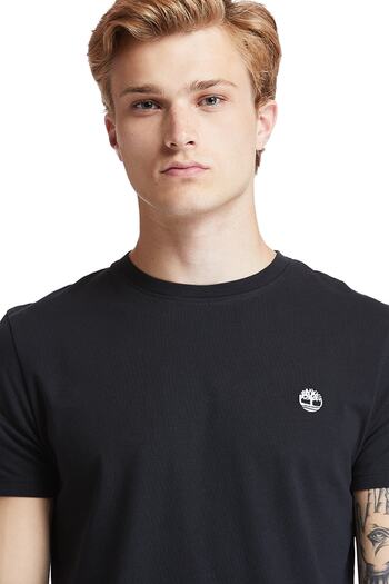 Timberland Tb0a2bpr Ss Dun-river Crew T Black Men's T-shirt