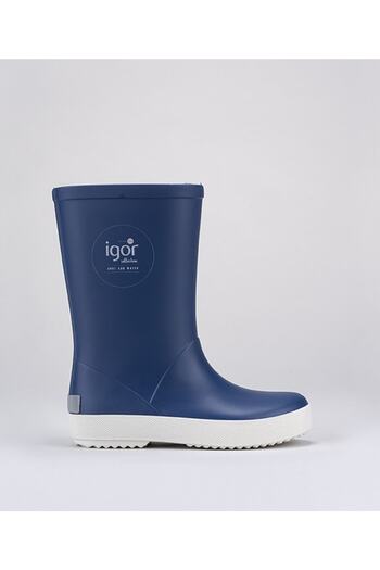 IGOR W10107-ıgr007 Splash Nautico - Чоловічі сині джинсові чоботи для хлопчиків