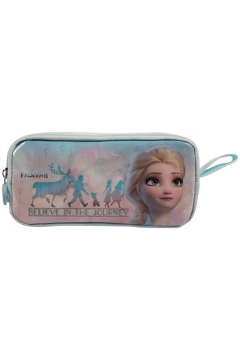 Frozen Pencil Bag Pink Journey Two Compartments 5143