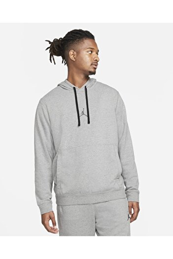 Nike Ανδρικό φούτερ Jordan Dri-fit Air Fleece με κουκούλα γκρι - Da9860-091