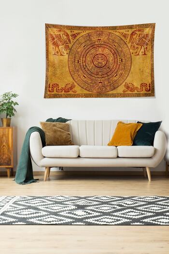 on the clouds Velvet Textured Antique Egyptian Figured Tapestry - Stain Resistant Wall Cover and Carpet