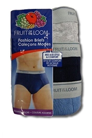 JOCKEY Hanes Fruit Of The Loom Cotton Pamuk Erkek Külot 6 Lı Medium
