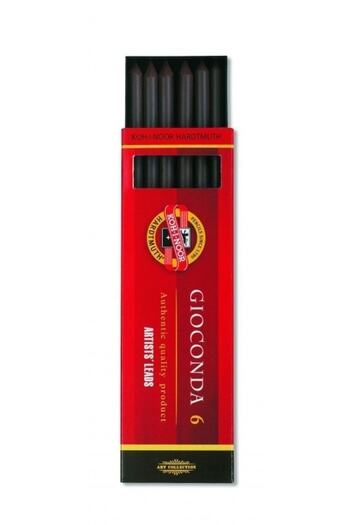 Koh-i Noor 5.6 mm Portmin Tip 6B Graphite Box of 6
