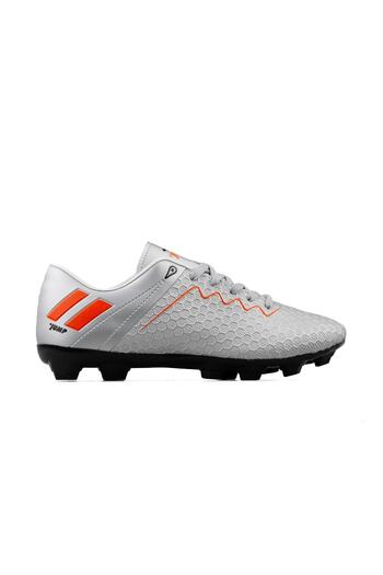 Jump 27880 B Silver Orange Men's Grass Floor Cleats 27880-b-silver-orange Gray