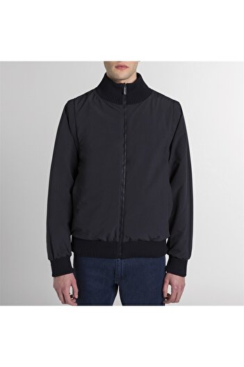 PAUL&SHARK Men's Knitted Blouson C.wWool / Removable Long Arm / Double Sided