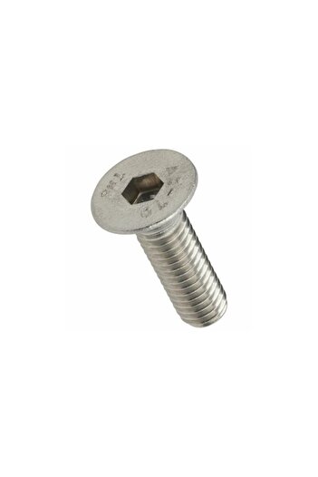 Site Hırdavat M8x16 Inox Countersunk Head Imbus Bolt (4 PCS)