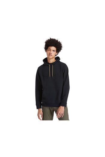 Timberland Est 1973 Hoodie Ανδρικό μαύρο φούτερ Tb0a2crm0011