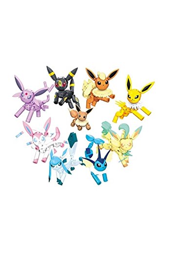 Mega Bloks Mega Pokémon - Eevee Dönüşümleri Yapı Seti Çocuklar Için Yapı Oyuncakları