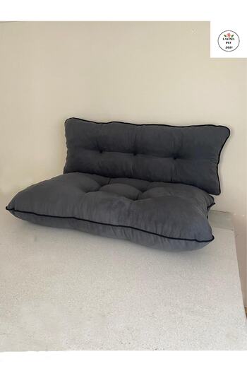 Lavinia Puf Ikili Takım Standart Palet Minderi 120x80