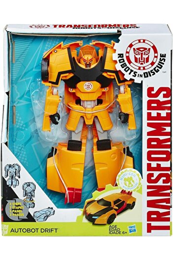 Hasbro Transformers: Shapeshifting Robots 3-Step Changers Autobot Drift