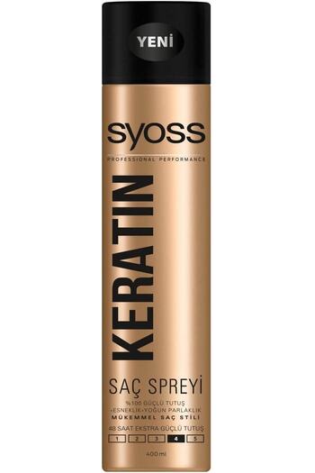 Syoss Brand: Hair Spray Keratin 400 ml Category: Hair Styling Cream and Wax