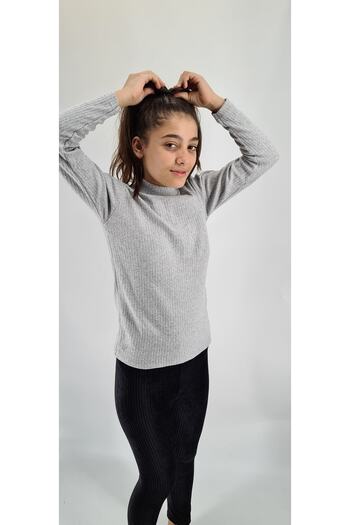 BERUMA KİDS Girl's Ribbed Camisole Report Badi