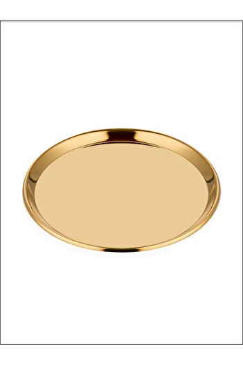 Narin Mini Presentation Tray - Gold Titanium - 18.5 Cm