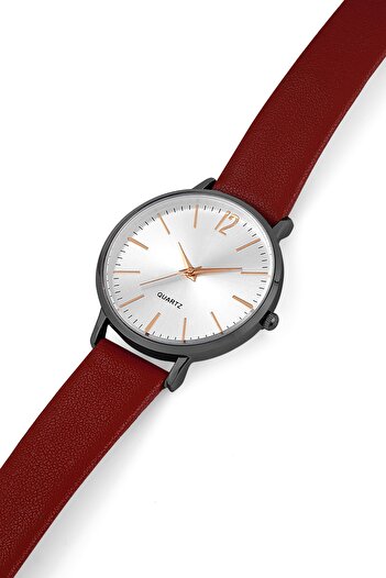 Twelve Leather Strap Women's Wristwatch