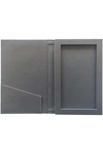 ankara menü (1 Piece) 21x14 Leather Account Pad Box, Change, Ticket Box, Color Options