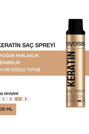 Syoss Brand: Hair Spray Keratin 400 ml Category: Hair Styling Cream and Wax