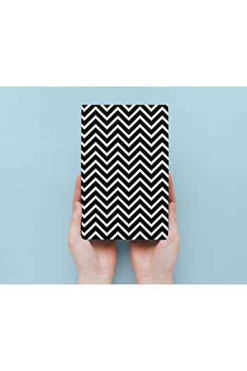 daystore Checkerboard Themed 3-Piece Notebook Set - A5 - Lined - 13x21 Cm - 64 Pages