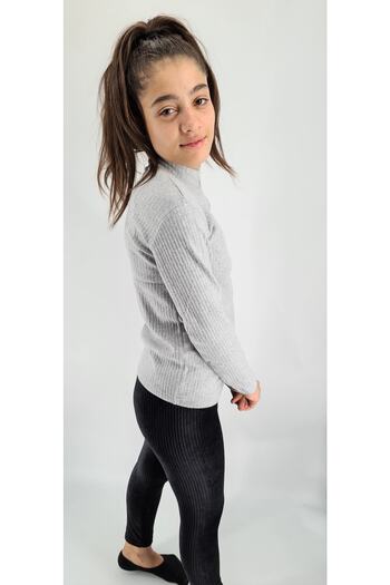 BERUMA KİDS Girl's Ribbed Camisole Report Badi