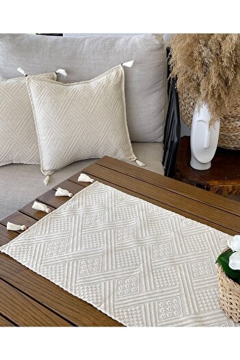 Buldan CSN Tekstil Buldan Bezi Otantik Runner (42x135cm)