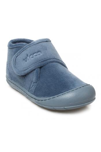 Vicco 959.p19k.446 - Girl's Blue Booties Slippers