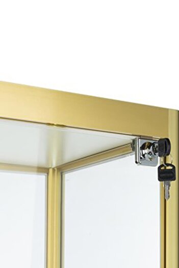 TEDA Camlı Vitrin - Camlı Dolap - Camlı Koleksiyon Vitrini - Teşhir Vitrini 175x70x30
