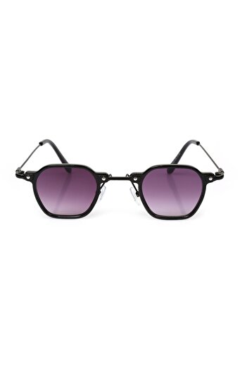 Angel Eyes Black Rectangular Unisex Sunglasses - Framed Ae2160-c10