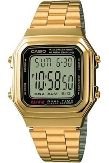 Casio Unisex Wristwatch Retro A178WGA-1ADF