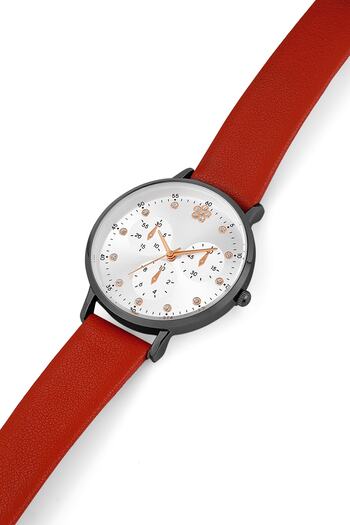 Twelve Leather Strap Women's Wristwatch