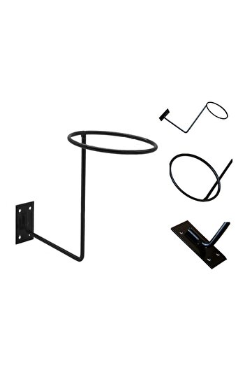 GO DEKOR Metal Helmet Holder - Top Cowboy Hat, Wig Organizer Rack Hanger