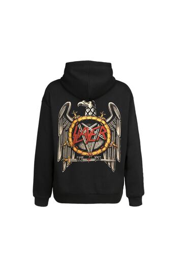 Orijin Tekstil Φούτερ Slayer Eagle Unisex μπροστά και πίσω με στάμπα με κουκούλα