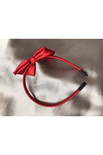 Yeşim Aksesuar Red Bow Maternity Crown, Small Bow Maternity Crown
