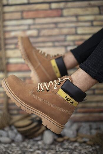 Riccon Μπότες Unisex Nubuck Cinnamon0012923