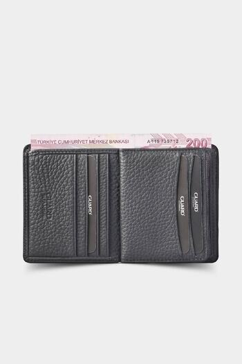 GUARD Leather Men's Wallet with Coin Purse