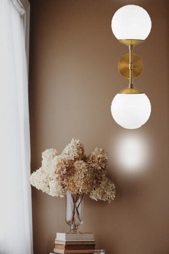 NOONLUX DESIGN&LIGHTING Soft Glass White Double Sconce