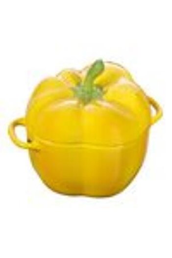 STAUB Ceramique Ceramic Mini Pepper Bowl | Yellow | 11cm | 450ml