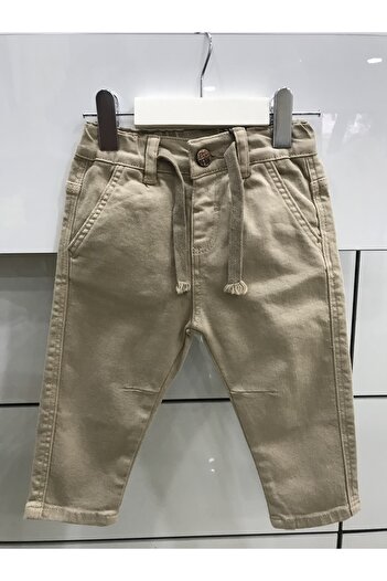 Çikoby Baby Boy Elastic Waist Buttoned Chino Pants
