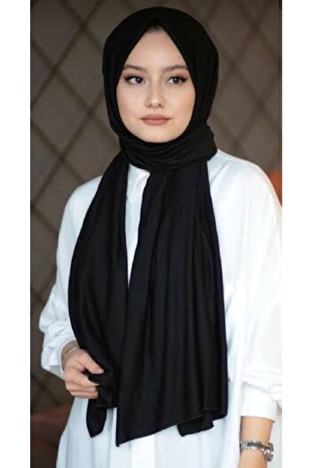 HAR-UM Ticaret Black Combed Shawl