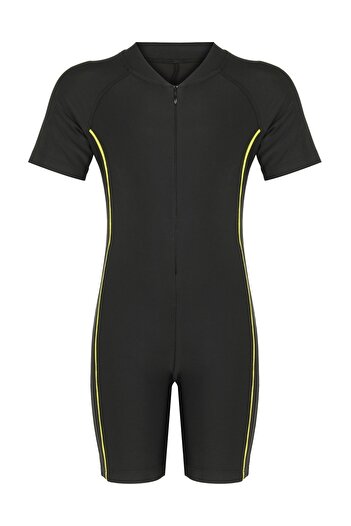 Remsa Mayo Overalls Short Sleeve Shorts Kids Baby Swimming Swimsuit 5155 Black