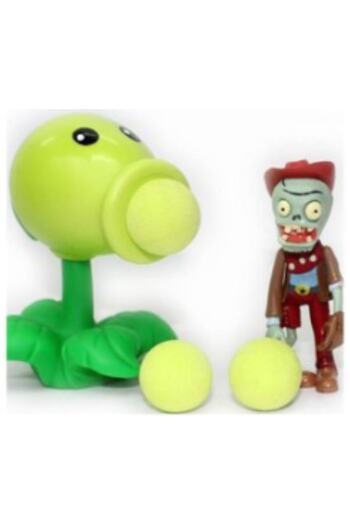Schulzz Plants Vs And Zombies Toy Zombie And Plants + Figure + Balls Children's Toy