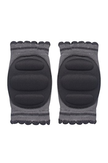 Sevi Bebe Gray Baby Crawling Knee Pad - ART-191