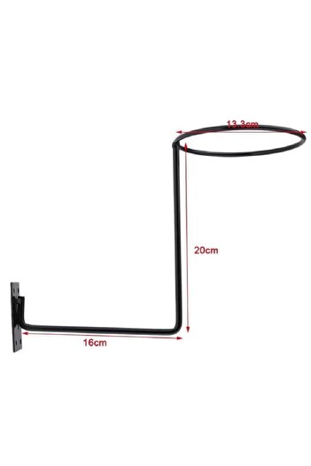 GO DEKOR Metal Helmet Holder - Top Cowboy Hat, Wig Organizer Rack Hanger