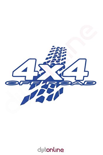 Dijitonline Autocolant Off Road compatibil cu marcajul anvelopelor Autocolant auto 40x26cm