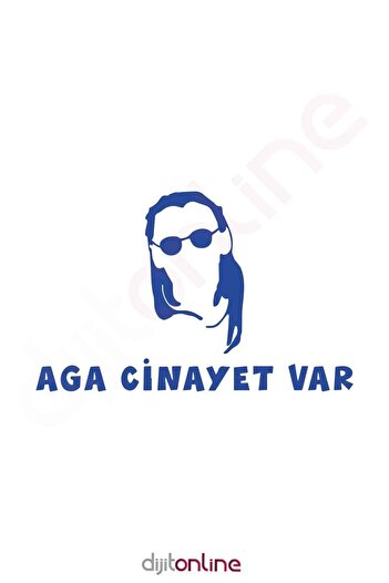 Dijitonline Autocolant Aga, Există O Crime Sticker Auto 20x12cm