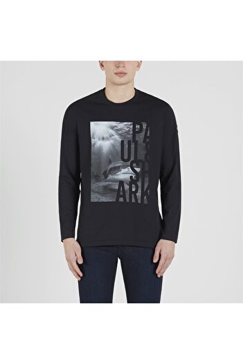 PAUL&SHARK Men's Knitted T-shirt C.wCotton