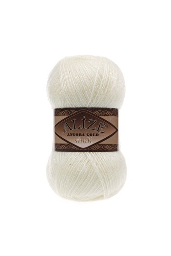 Alize Angora Gold Glitter Hand Knitting Thread 001