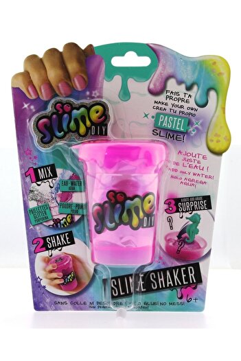 SLIME SHAKER Pastel Pink Slime Shaker Rainbow Single Pack