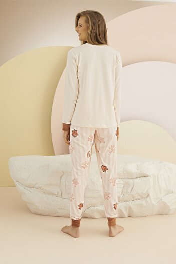 Sevim 13977 Printed Pajama Set