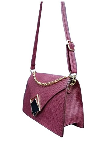MAC&MOS Women's Burgundy Shoulder Bag